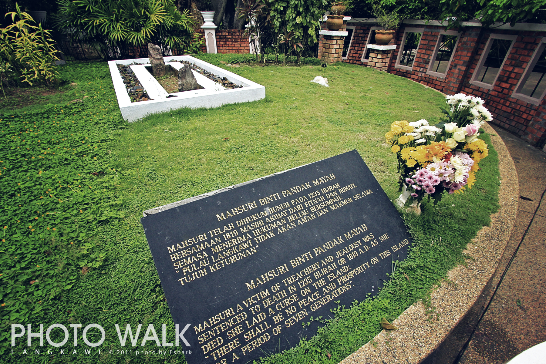 Legend of Mahsuri tomb in Langkawi
