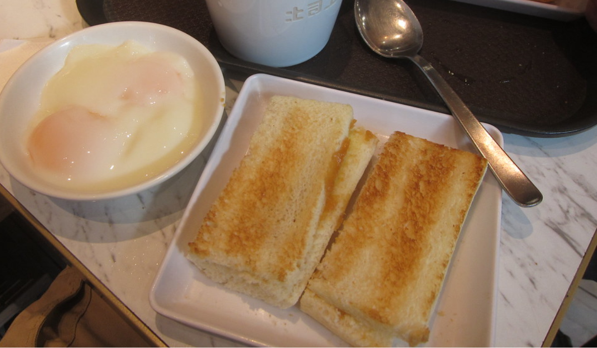 Pandan kaya bun Pandan kaya bun